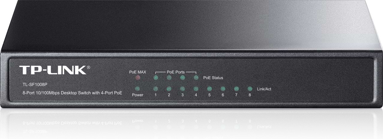 Коммутатор локальной сети (Switch) TP-Link TL-SF1008P - Фото 1