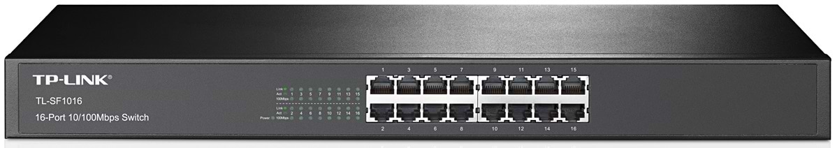 Коммутатор локальной сети (Switch) TP-Link TL-SF1016 - Фото 1