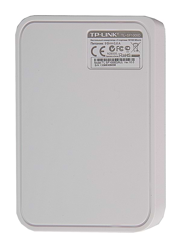 Фото - Коммутатор локальной сети (Switch) TP-LINK TL-SF 1005D
