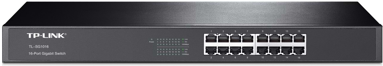 Коммутатор локальной сети (Switch) TP-Link TL-SG1016 - Фото 1
