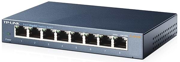 Фото - Комутатор локальної мережі (Switch) TP-Link TL-SG108