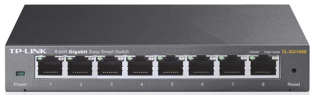 Коммутатор локальной сети (Switch) TP-Link TL-SG108E - Фото 1