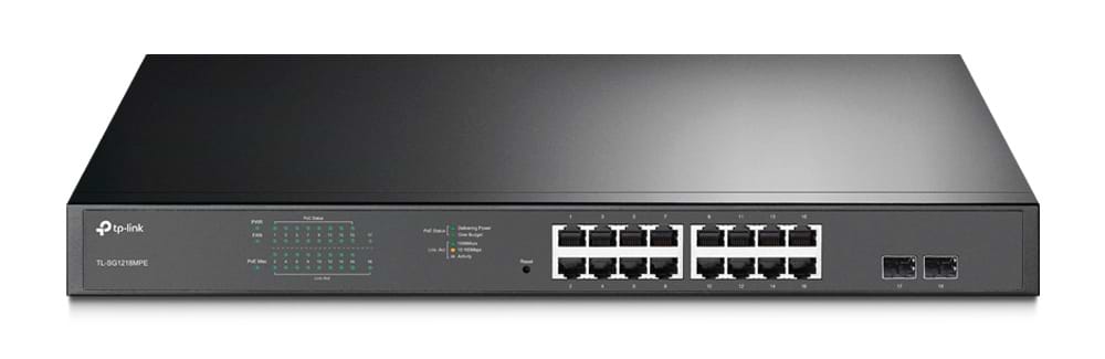 Коммутатор локальной сети (Switch) TP-Link TL-SG1218MPE - Фото 1
