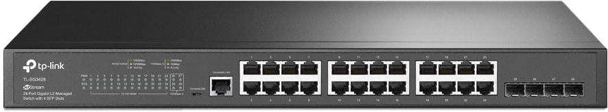 Коммутатор локальной сети (Switch) TP-Link TL-SG3428 - Фото 1