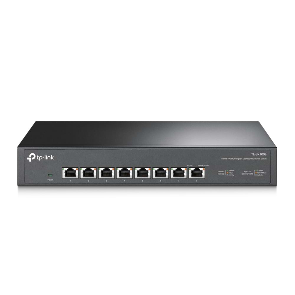 Коммутатор локальной сети (Switch) TP-Link TL-SX1008 - Фото 1