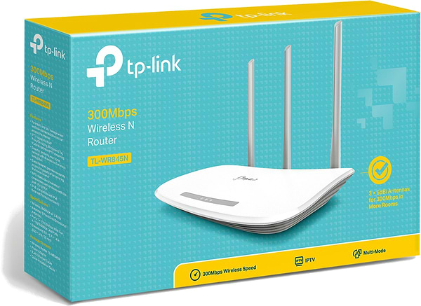 Фото - Маршрутизатор интернет WiFi4 TP-Link TL-WR845N