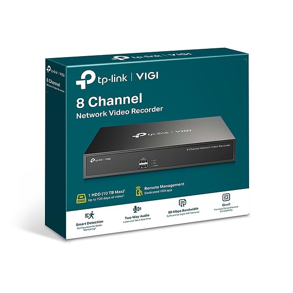 Фото - Відеореєстратор IP TP-Link VIGI NVR1008H