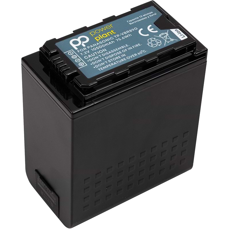 Акумулятор для відеокамери PowerPlant Panasonic TP-VBR89G 10500mAh (CB970964)