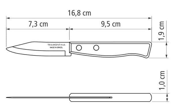 Фото - Набор ножей Tramontina Tradicional 60 шт. (22210/403)