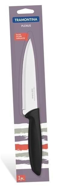 Фото - Ніж кухаря Tramontina Plenus Black Chef 152 мм (23426/106)