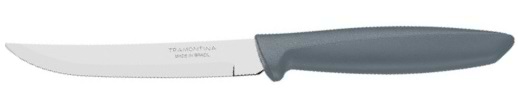 Фото - Ніж кухонний Tramontina Plenus Grey 127мм (23431/165)