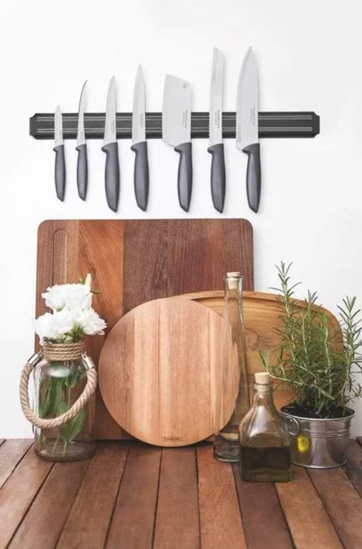 Фото - Ніж кухаря Tramontina Plenus Grey Chef 178 мм (23426/167)