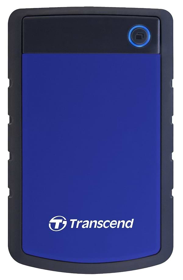 Фото - Жорсткий диск зовнішній дротовий Transcend 1TB TS1TSJ25H3B Storejet 2.5'