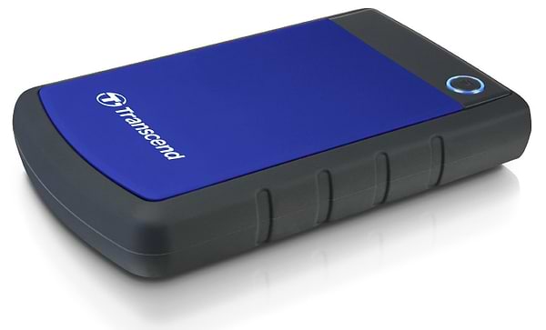 Фото - Жорсткий диск зовнішній дротовий Transcend 1TB TS1TSJ25H3B Storejet 2.5'