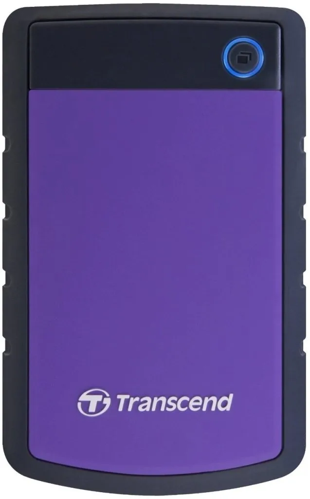Жорсткий диск зовнішній дротовий Transcend 1TB TS1TSJ25H3P Storejet 2.5' - Фото 1