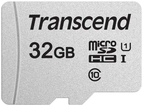 Фото - Карта пам'яті Transcend microSDHC 300S 32GB UHS-I U1 (TS32GUSD300S)