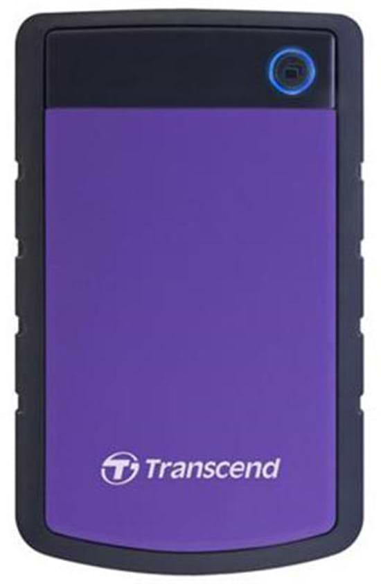 Жорсткий диск зовнішній Transcend StoreJet 4TB USB 3.0 Purple (TS4TSJ25H3P) - Фото 1