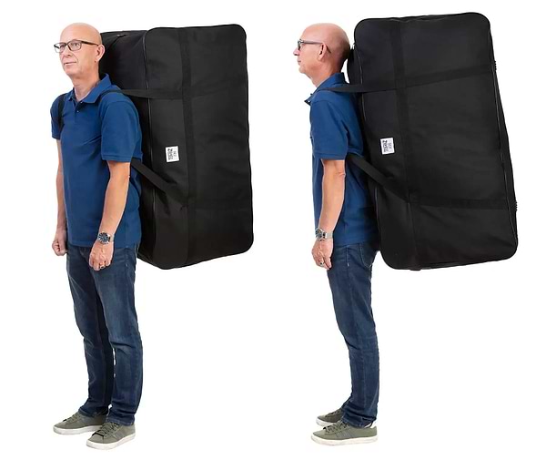 Фото - Сумка дорожня TravelZ Bag 235 Liter Black (604348)