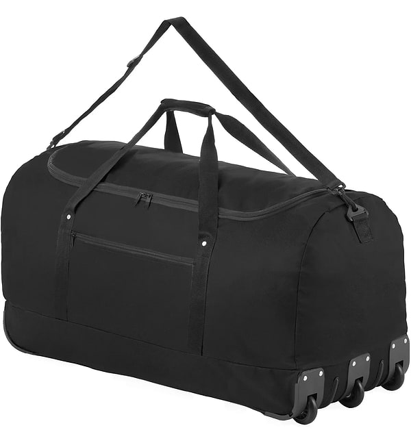 Фото - Сумка дорожня TravelZ Wheelbag 100 Liter Black (603091)