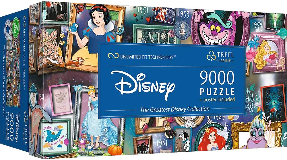 Пазлы (8+) Trefl 9000 UFT Mickey&friends Крупнейшая коллекция Disney (10202)