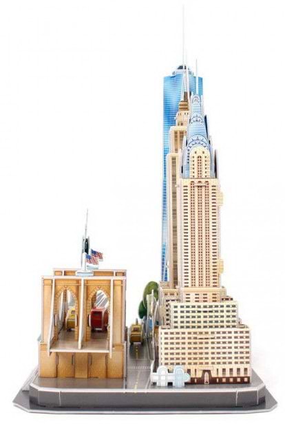 Фото - 3D пазли Cubic Fun City line "Нью-Йорк" (MC255h)