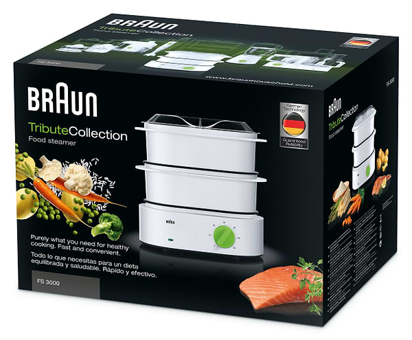 Фото - Пароварка Braun FS3000WH