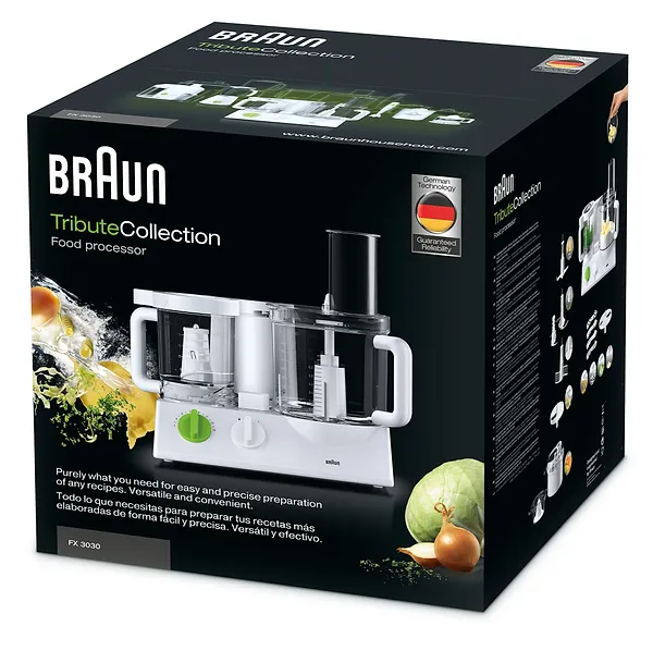 Фото - Кухонный комбайн Braun 3202-FX3030WH