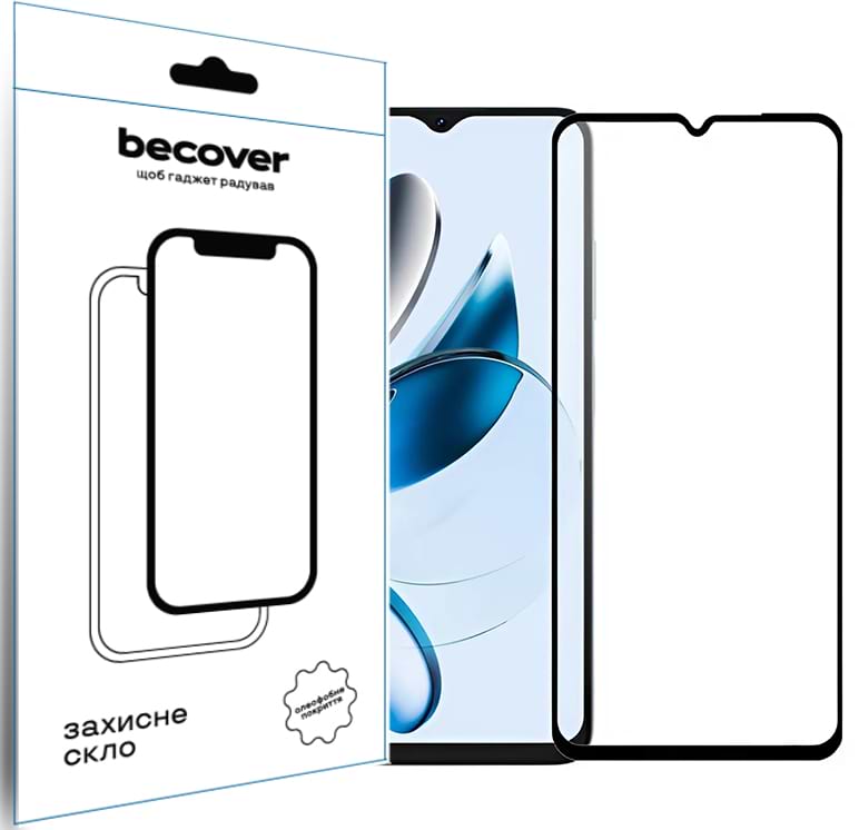 Защитное стекло для смартфона BeCover Oscal Tiger 10 Black (711578)