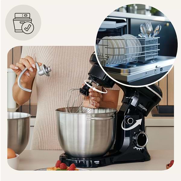 Фото - Планетарный миксер Zeegma PLANEET TRIO BLACK