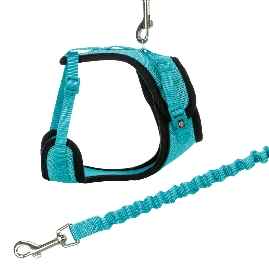 Шлей для кошек Trixie Y-Harness в ассортименте 39-60 см/10мм 1 м (4057589418906)