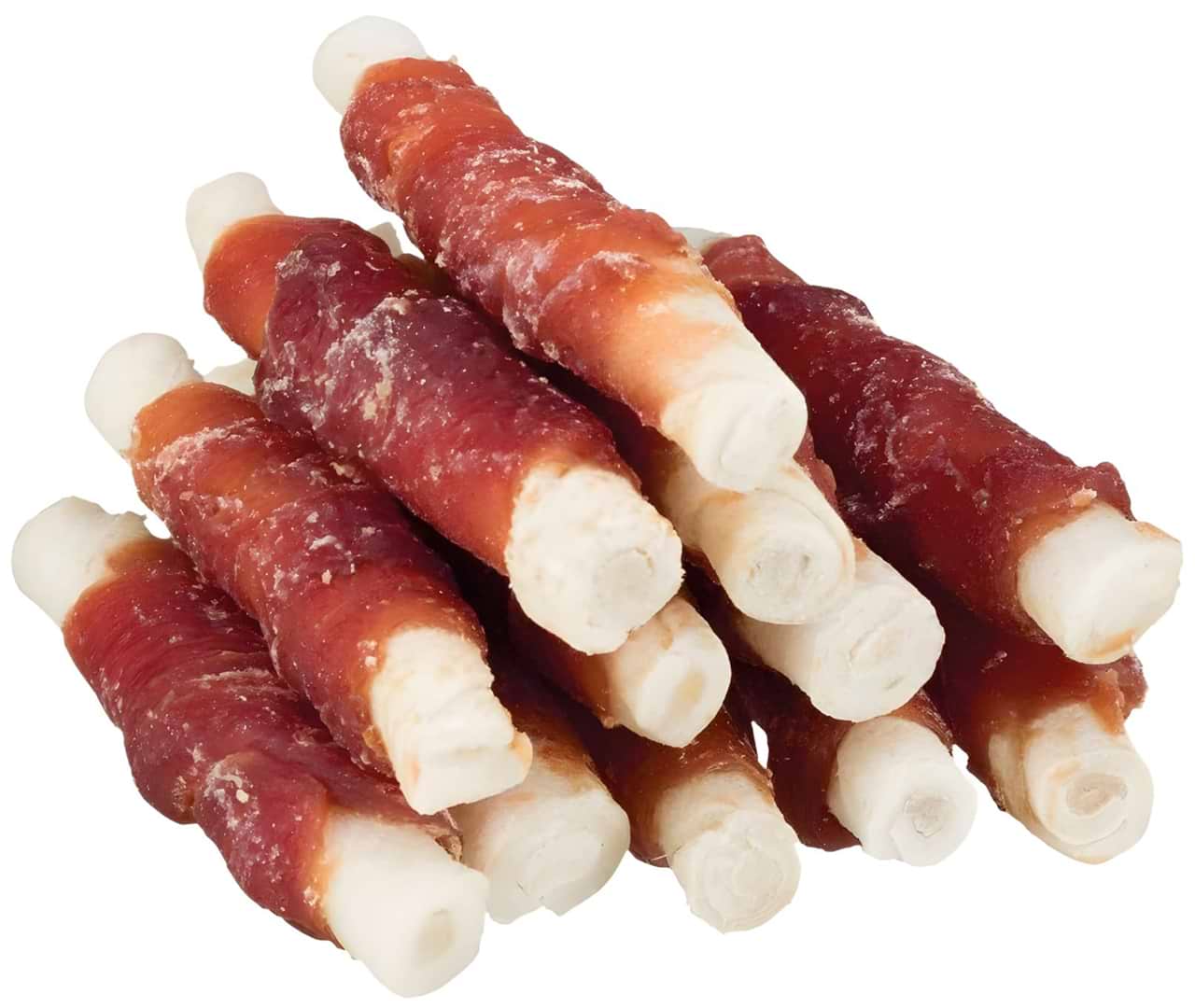 Ласощі для собак Trixie Denta Fun Rolls with Duck Паличка для чищення зубів з качкою 6 см 120 г (4011905313474)