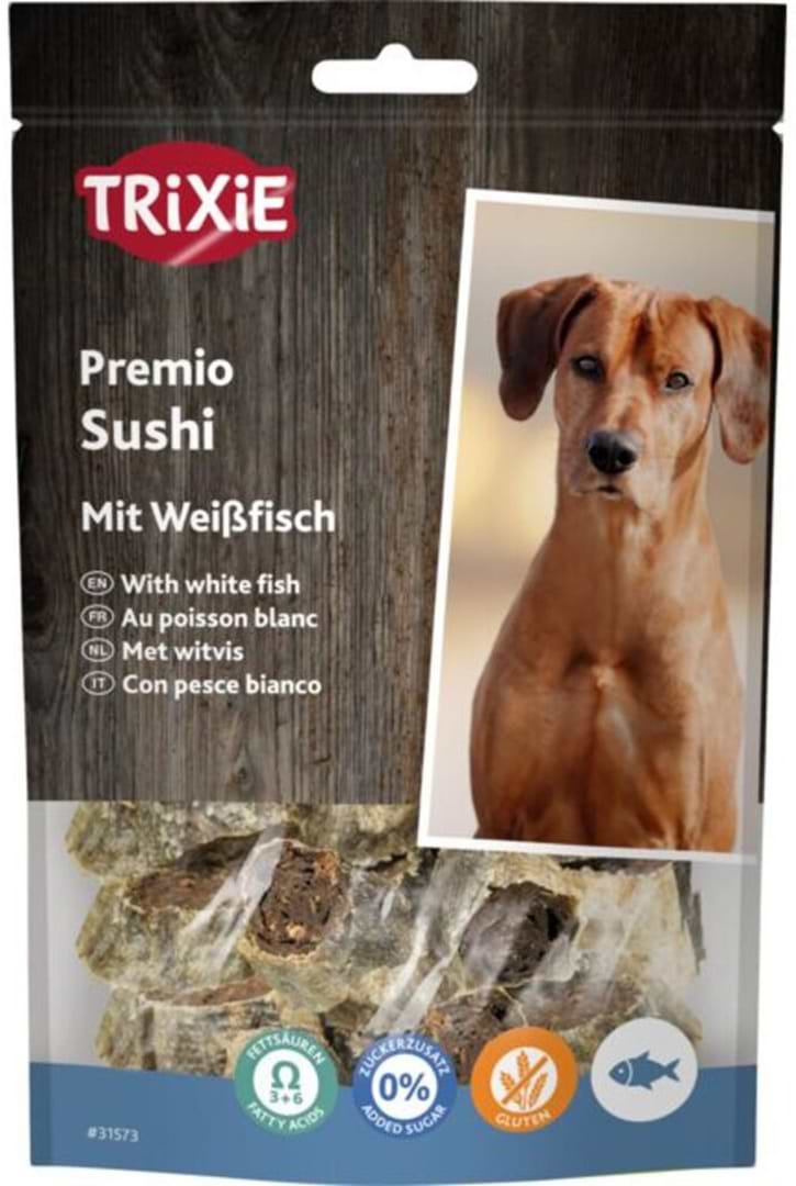 Ласощі для собак Trixie Premio Sushi Rolls з рибою 100 г (4011905315737)