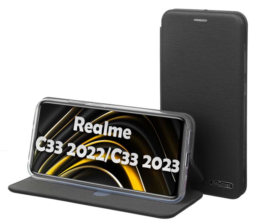 Чехол для смартфона BeCover Exclusive for Realme C33 2022/C33 2023 Black (709073) - Фото 1
