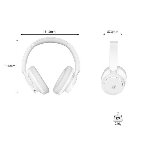 Фото - Наушники полноразмерные беспроводные Tronsmart Sounfii Q20 White