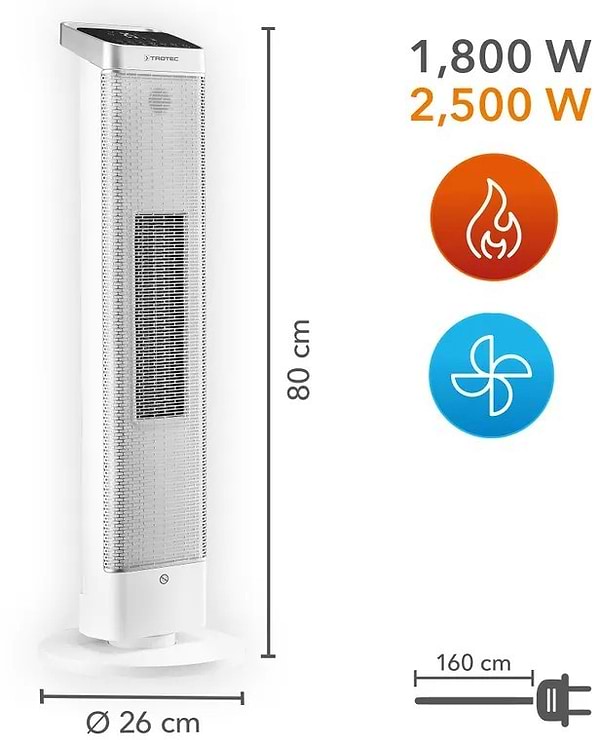 Фото - Тепловентилятор Trotec TFC 25 E