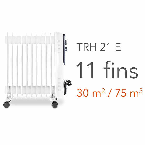 Фото - Обігрівач масляний Trotec TRH 21 E