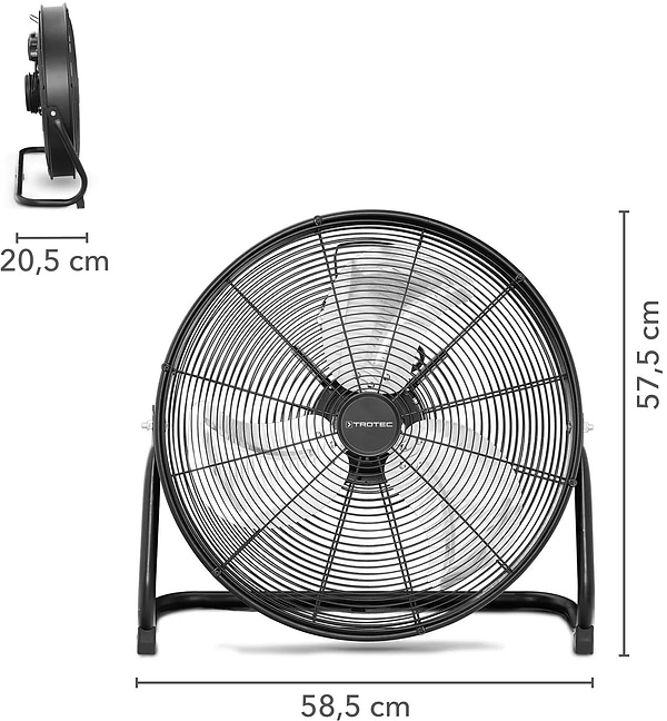 Фото - Вентилятор напольный Trotec TVM 20 D