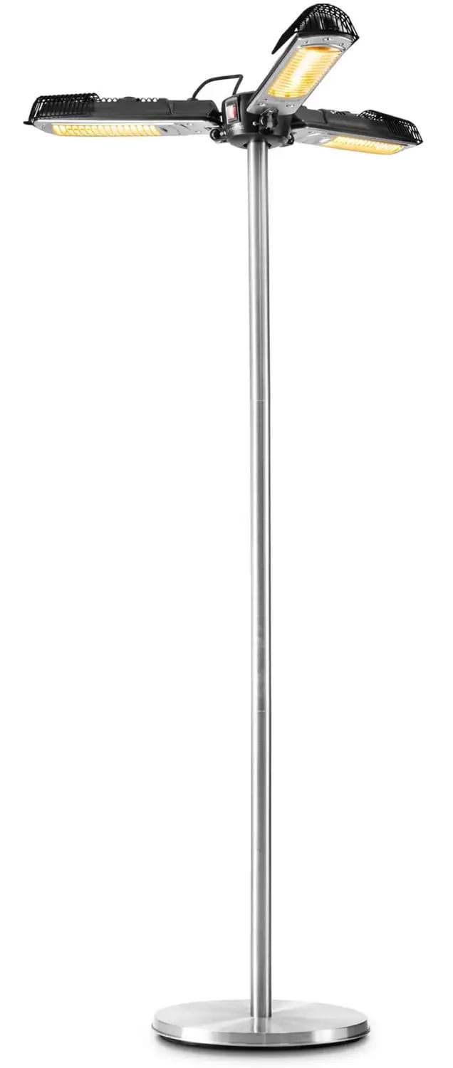 Обогреватель инфракрасный Trotec IRS 2005 2000W Silver/Black - Фото 1