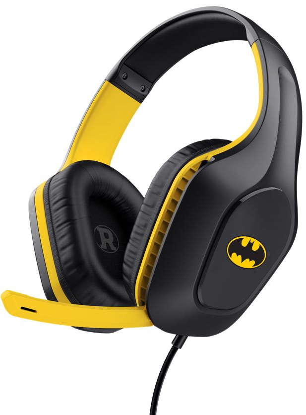 Гарнитура проводная игровая Trust GXT415BM Zirox Batman edition Black (25783)