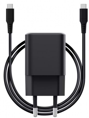 Сетевое зарядное устройство Trust Maxo 65Вт GaN USB-C PD/PPS Black (26046)