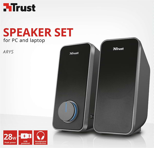 Фото - Компьютерная акустика обычная 2.0 Trust Arys 2.0