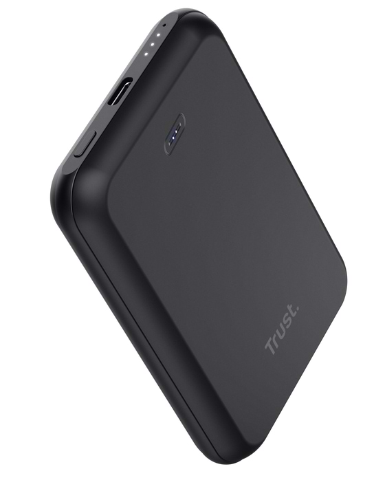 Фото - Батарея мобільна Trust Magnetic WL 5000 mAh Black (24877)
