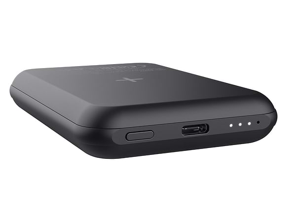 Фото - Батарея мобільна Trust Magnetic WL 5000 mAh Black (24877)