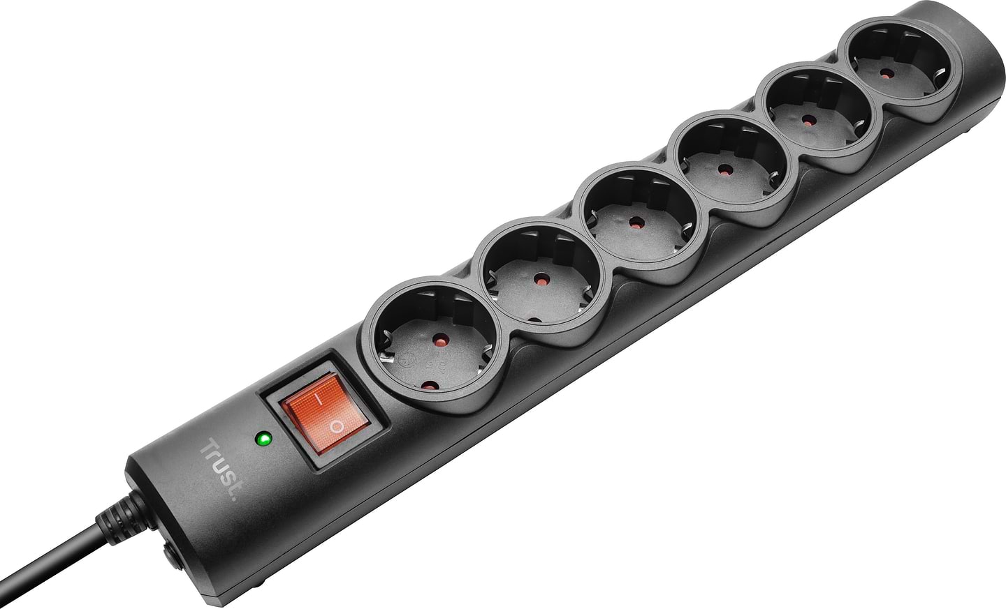 Сетевой фильтр Trust Surge Guard 6XSchuko 1.8m (21059)