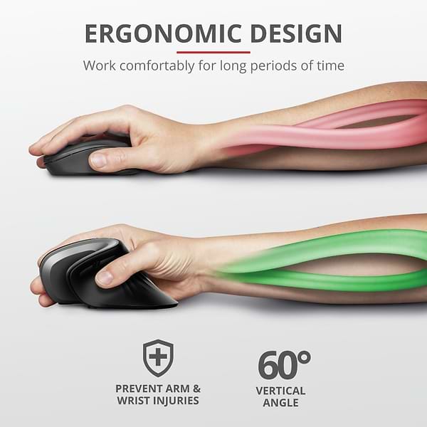 Фото - Миша бездротова Trust Verro Ergonomic Wireless (23507)