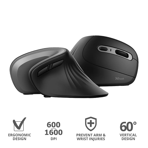 Фото - Миша бездротова Trust Verro Ergonomic Wireless (23507)