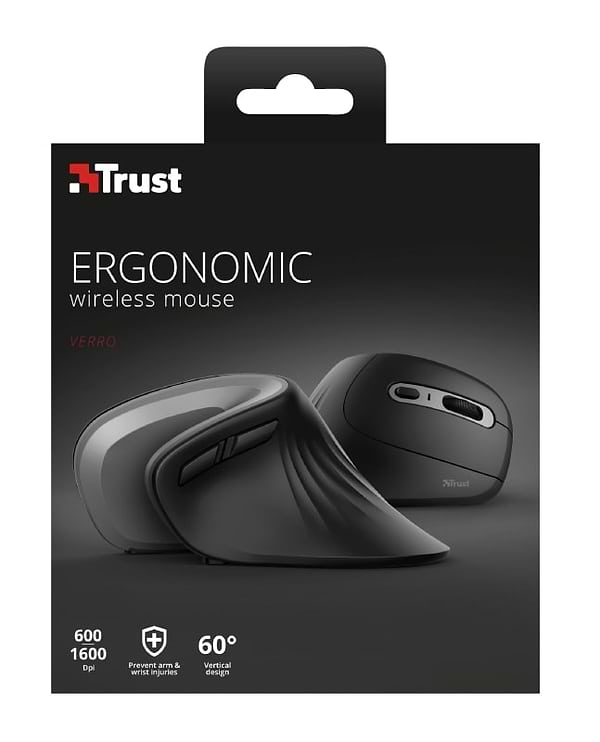 Фото - Миша бездротова Trust Verro Ergonomic Wireless (23507)