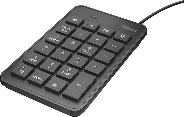 Фото - Клавіатура дротова Trust Xalas USB Numeric (22221)