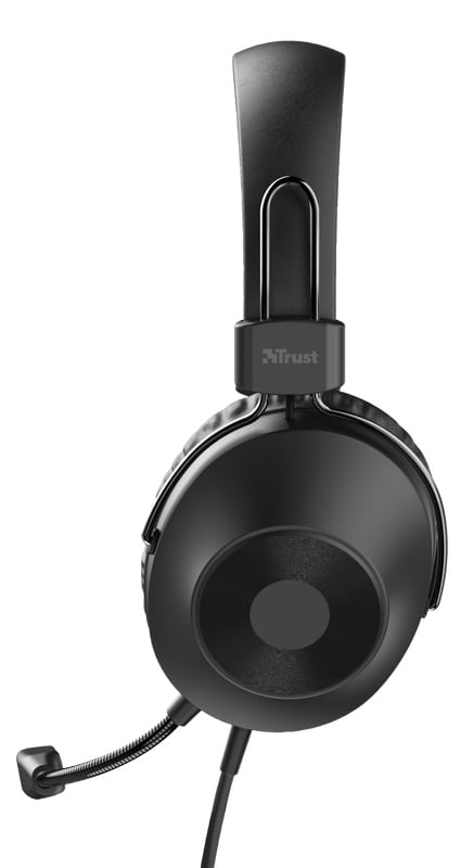 Фото - Гарнитура проводная Trust Zaru USB Black (24187)