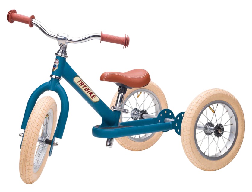 Беговел Trybike Blue (TBS-2-BLU-VIN+TBS-100-TKV)